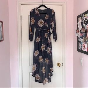 Lily Rose long sleeve Maxi dress